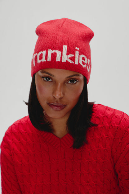 Bundle Up Knit Beanie - Heartstrings | Frankies Bikinis