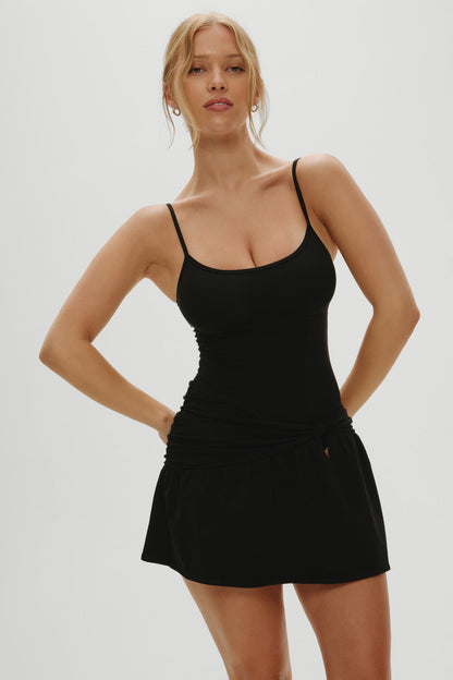 Alia Mini Dress - Black | Frankies Bikinis