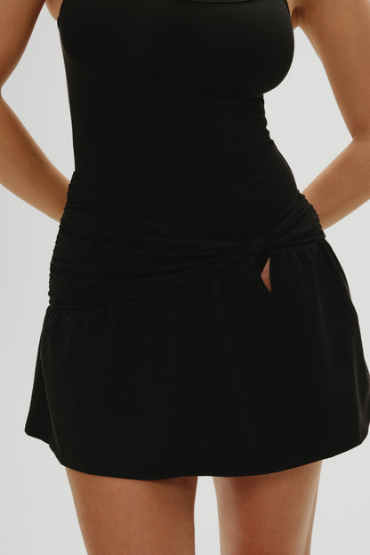 Alia Mini Dress - Black | Frankies Bikinis