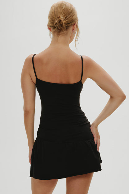 Alia Mini Dress - Black | Frankies Bikinis