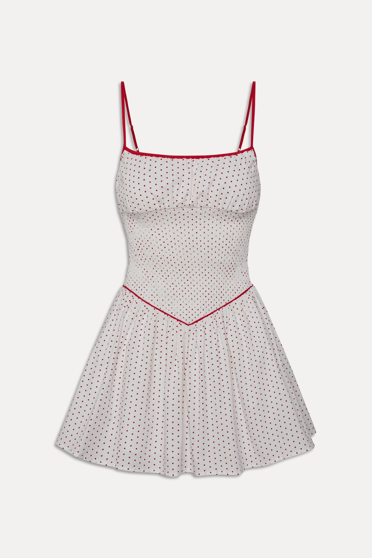 Coast Cotton Mini Dress - Red Dot | Frankies Bikinis