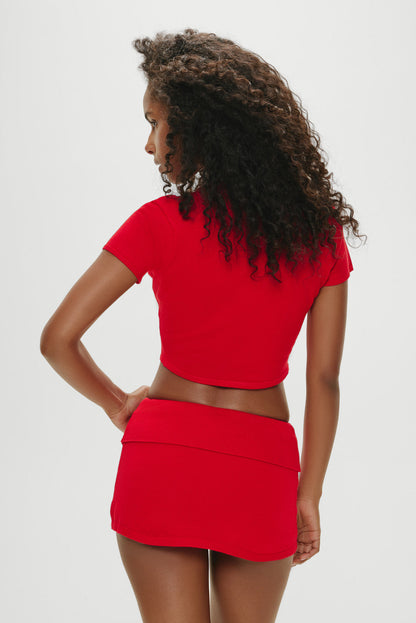 x Khy Briar Cloud Knit Skirt - Heartstrings | Frankies Bikinis