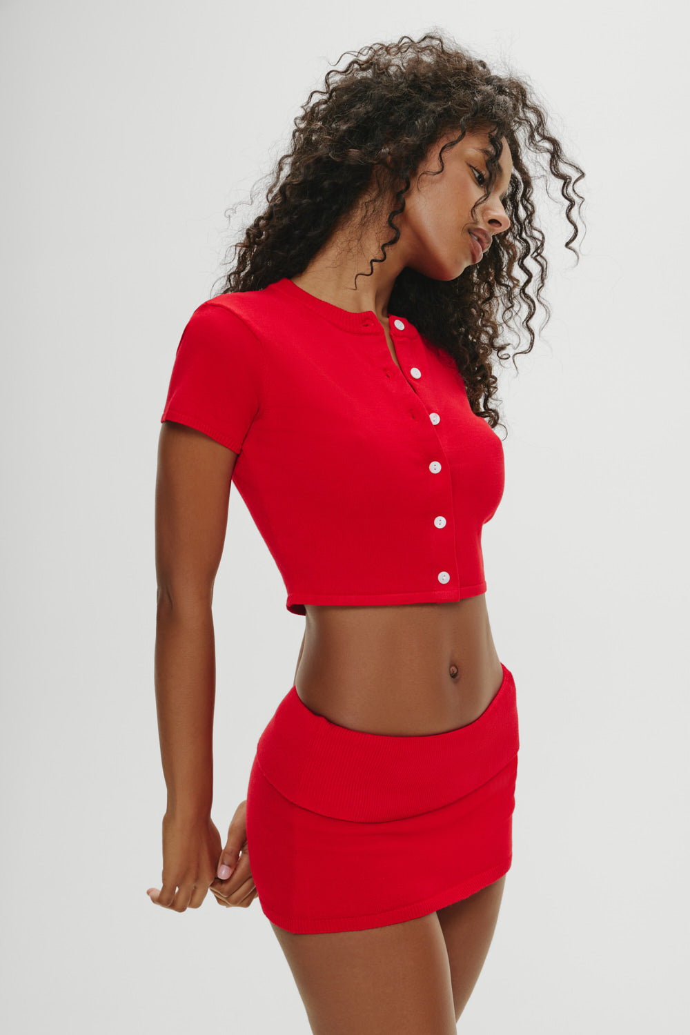 x Khy Briar Cloud Knit Skirt - Heartstrings | Frankies Bikinis