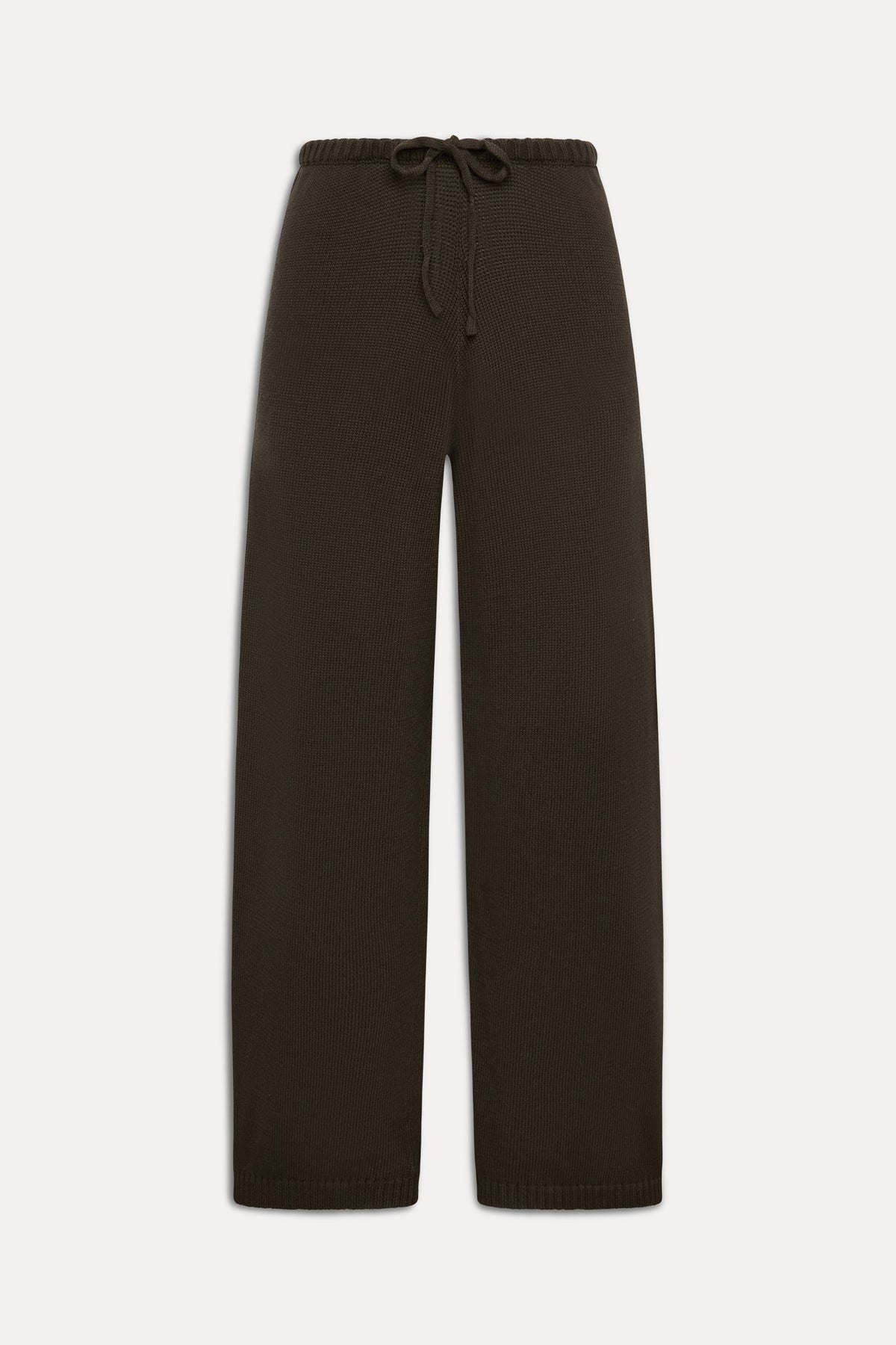 Wesley Knit Pants - Chocolate Brown | Frankies Bikinis