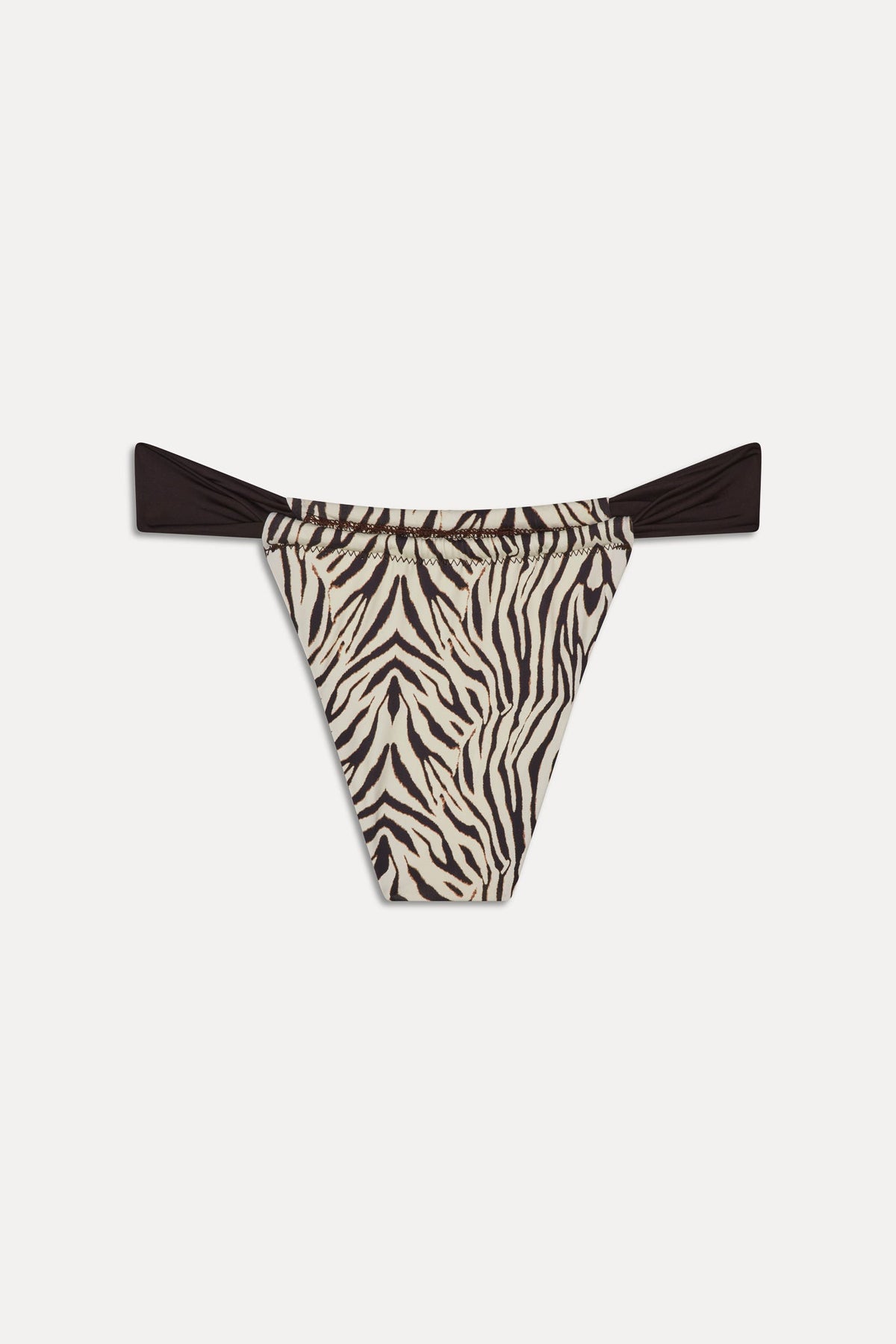 Beckett Micro Bikini Bottom - Zebra | Frankies Bikinis