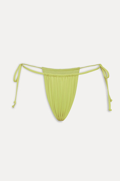 Tia Skimpy String Bikini Bottom - Lily Pad | Frankies Bikinis