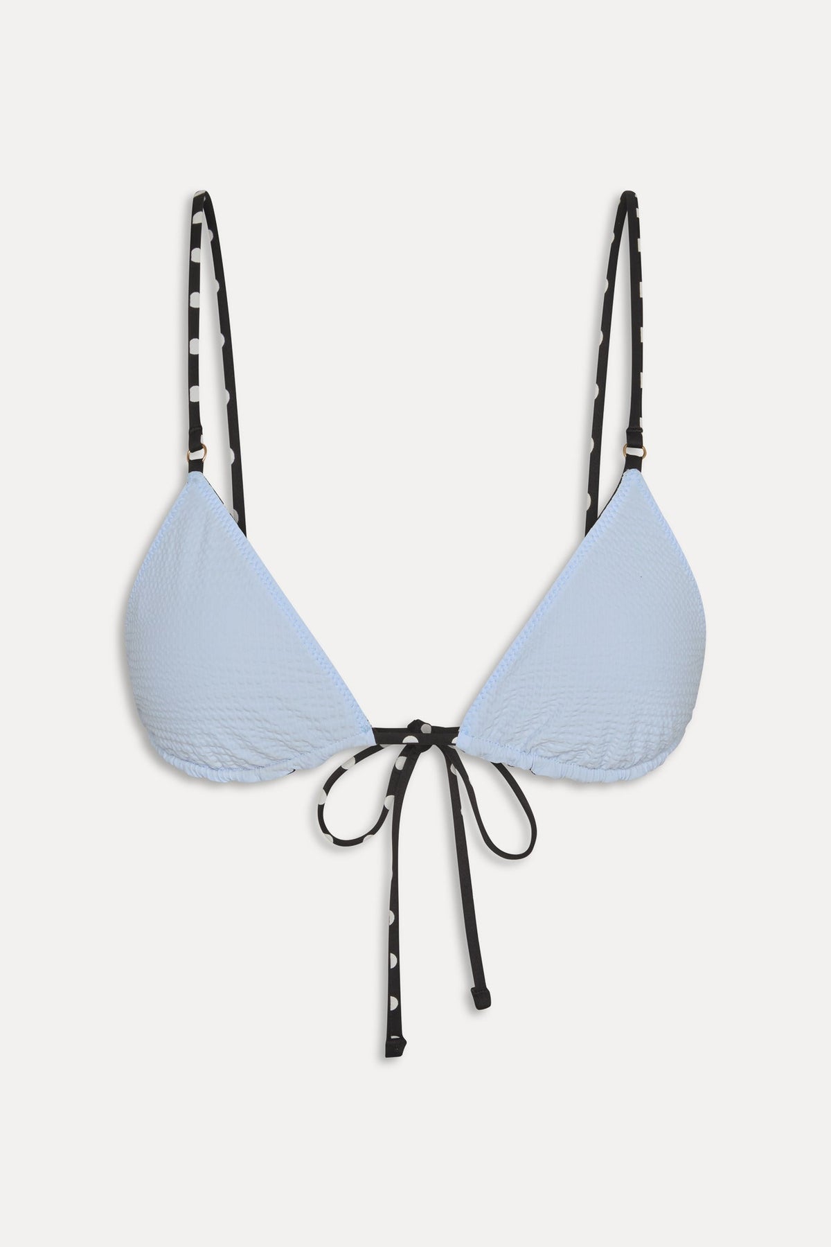 Elena Reversible Micro Bikini Top - Frost | Frankies Bikinis