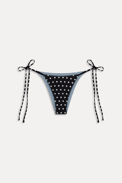Mackenzie Reversible Cheeky Bikini Bottom - Frost | Frankies Bikinis