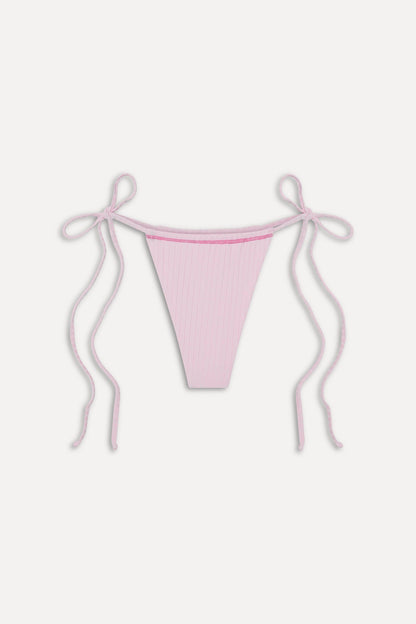 Tia Skimpy String Bikini Bottom - Strawberries & Cream | Frankies Bikinis