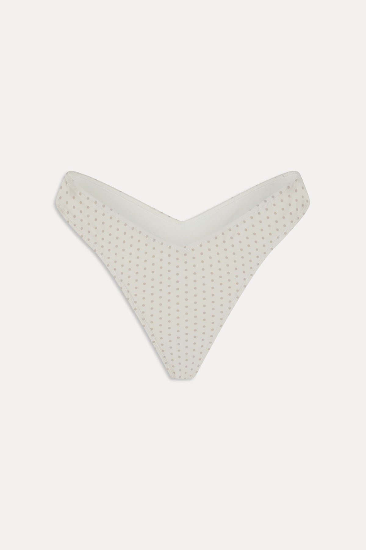 x Khy Enzo Cheeky Bikini Bottom - Pearl Dot | Frankies Bikinis