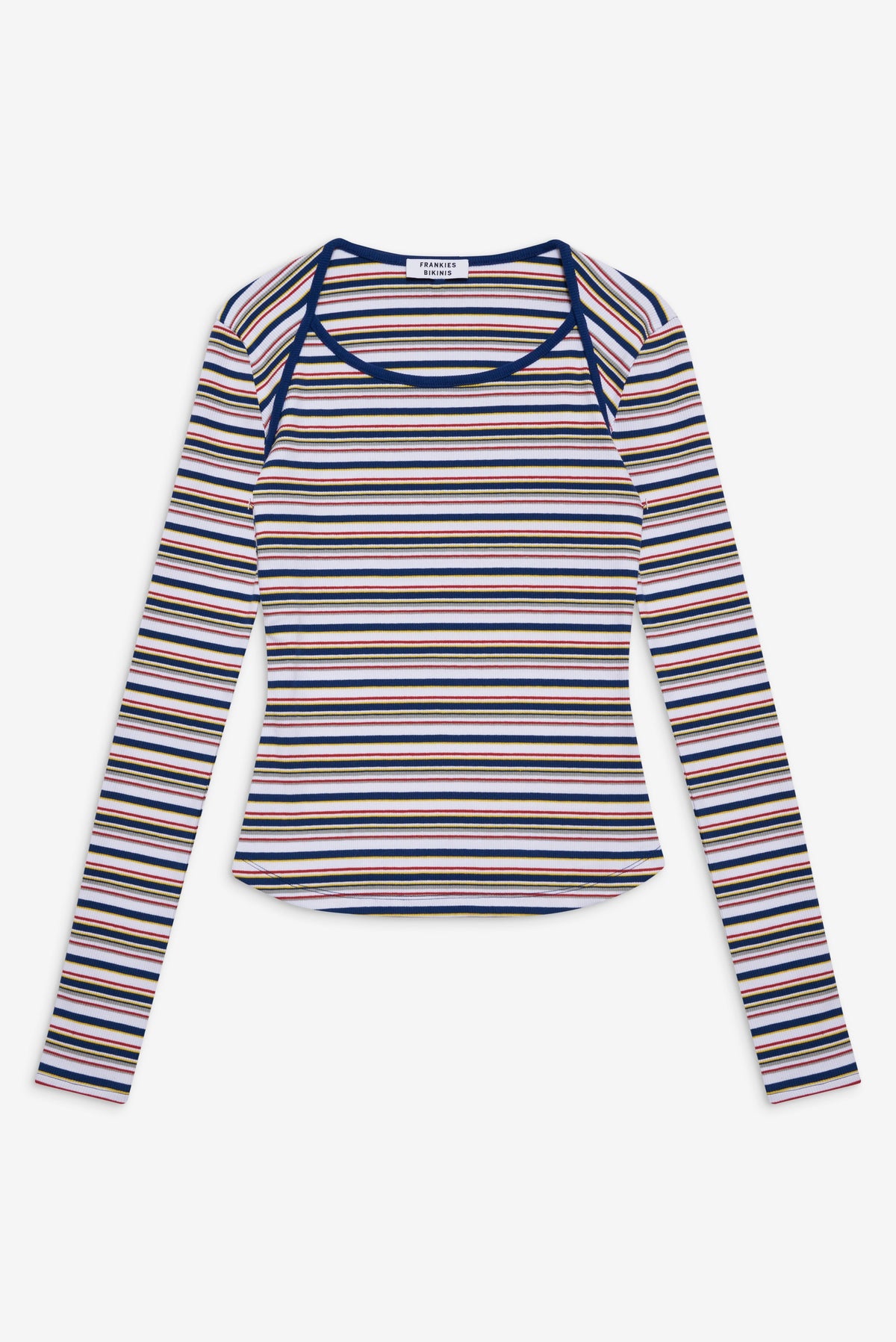Blair Striped Long Sleeve Shirt - Love Stripe | Frankies Bikinis
