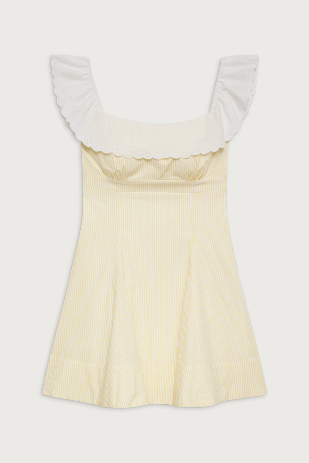 Lilah Striped Mini Dress - Daisy Stripe | Frankies Bikinis