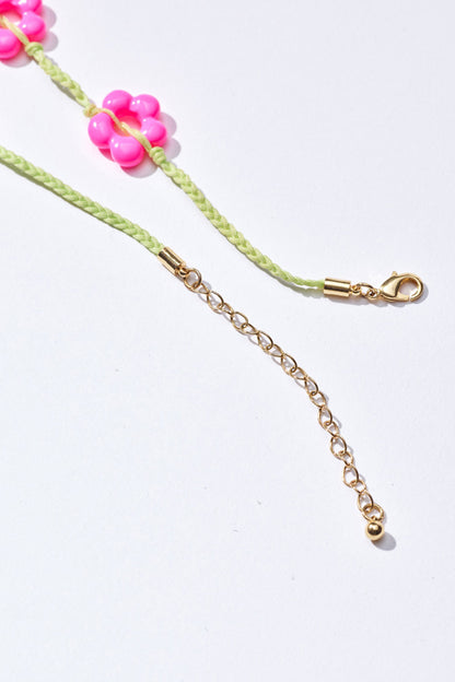 Daisy Chain Necklace - Kiwi | Frankies Bikinis