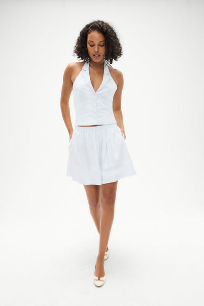 Tory Striped Skirt - Saltwater Stripe | Frankies Bikinis