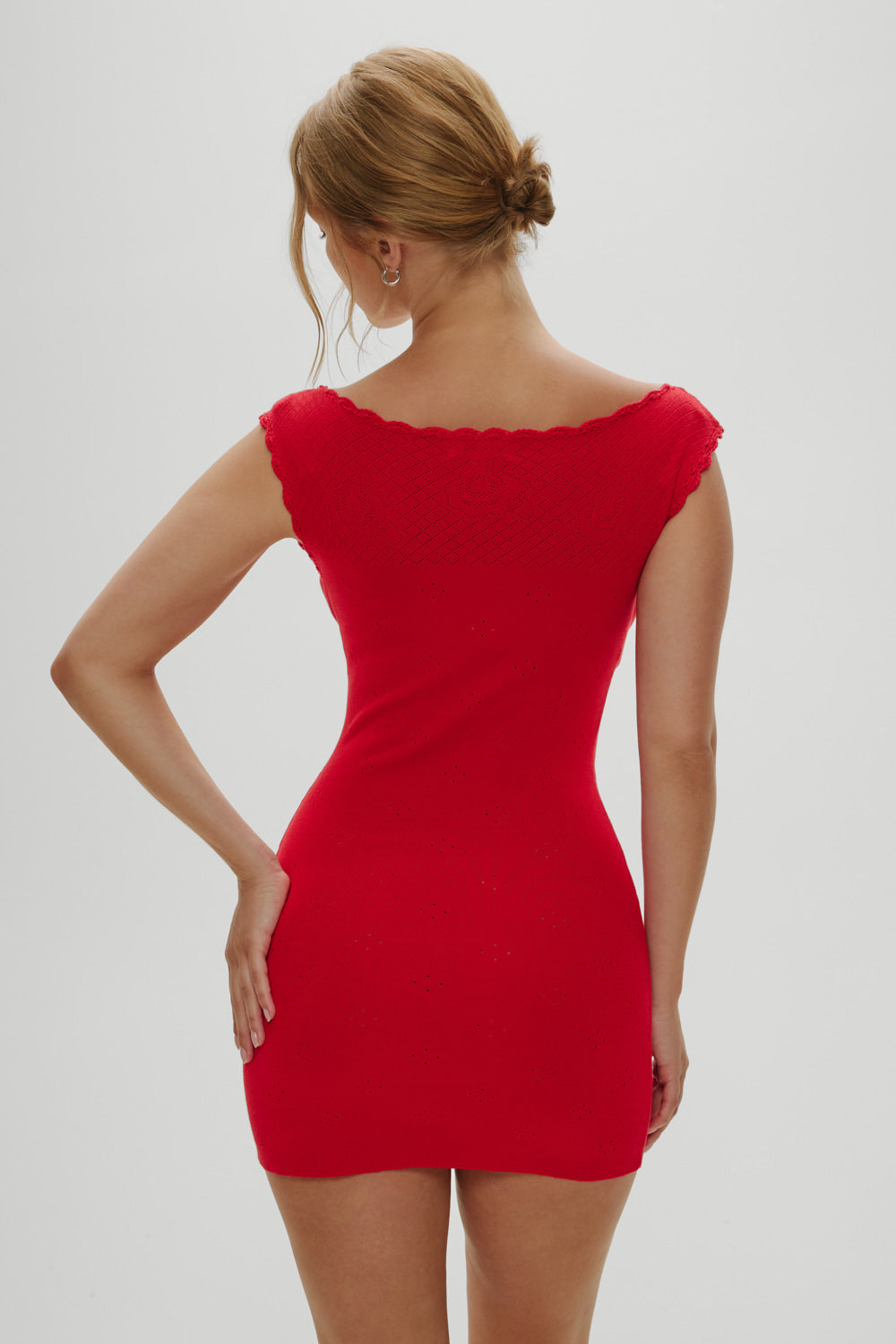 Leila Mini Dress - Red Rose | Frankies Bikinis