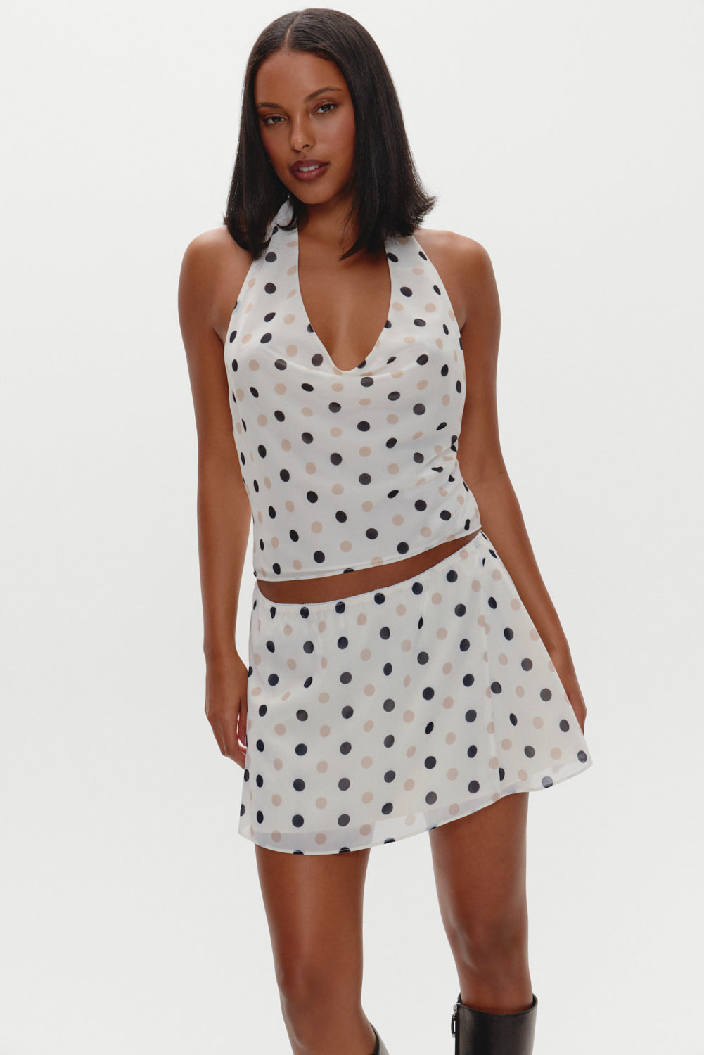 Serenity Mini Skirt - Moonstone | Frankies Bikinis