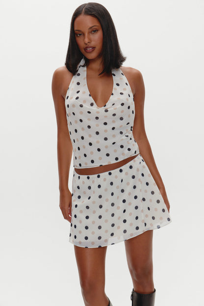 Serenity Mini Skirt - Moonstone | Frankies Bikinis