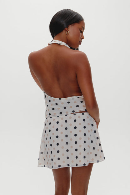 Serenity Mini Skirt - Moonstone | Frankies Bikinis