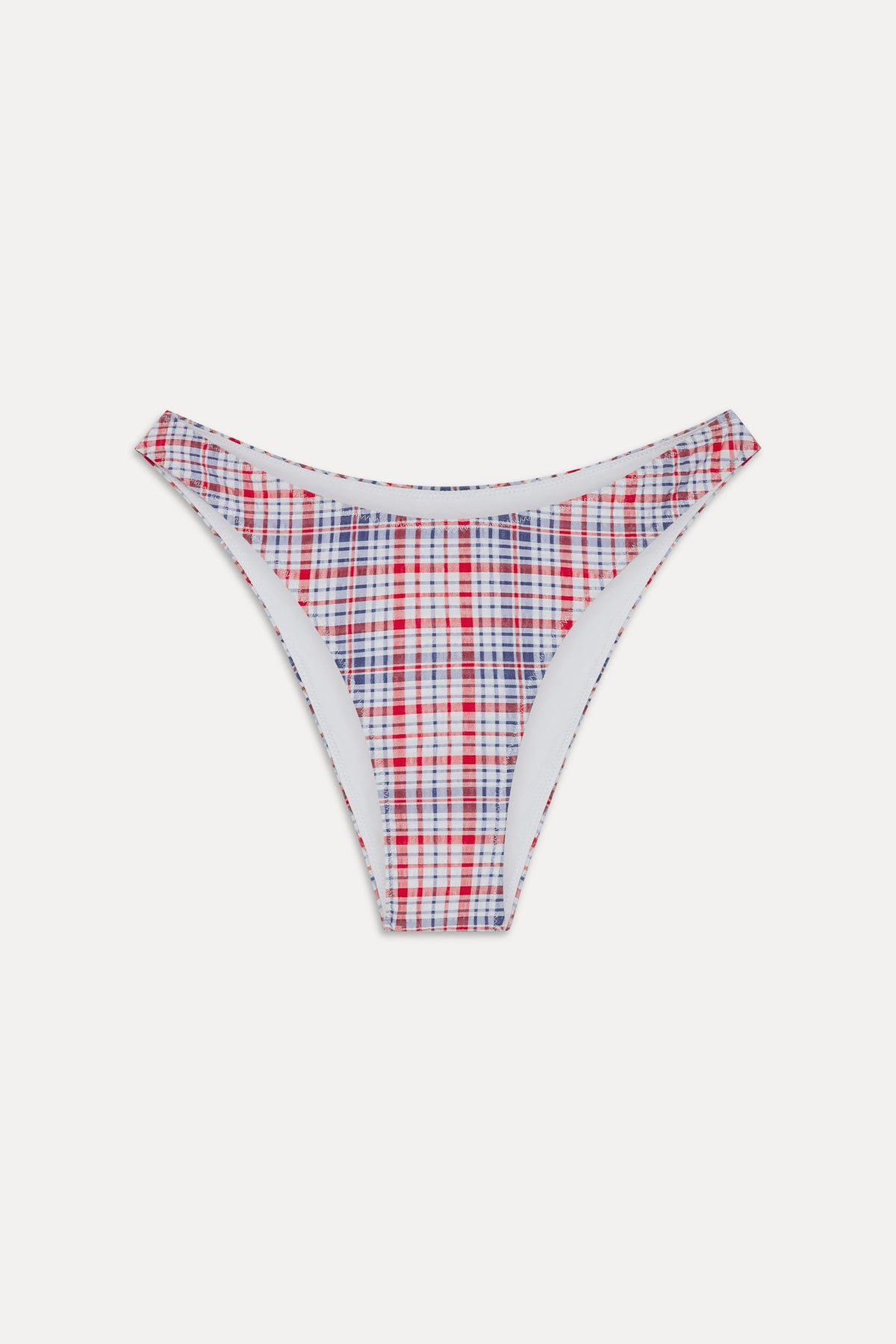 Dove Bikini Bottom - Americana Plaid | Frankies Bikinis
