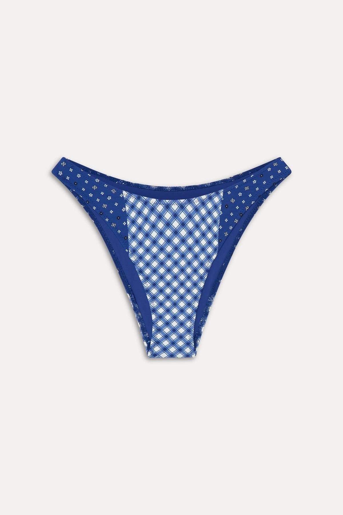 Dove Bikini Bottom - Starry Gingham | Frankies Bikinis