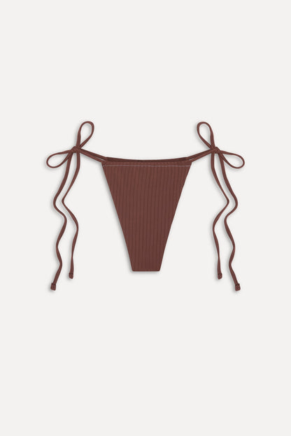 Tia Skimpy String Bikini Bottom - Brown Sugar | Frankies Bikinis