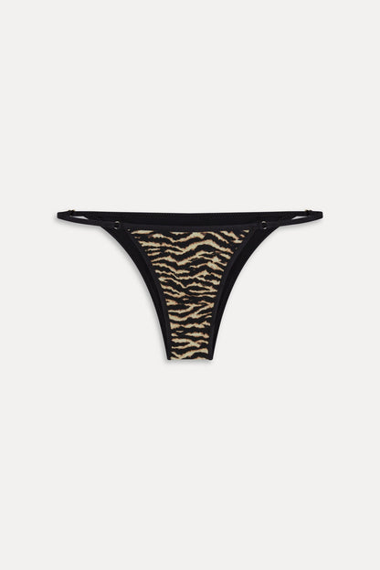 x Réalisation Par Luna Bikini Bottom - Vintage Tiger | Frankies Bikinis