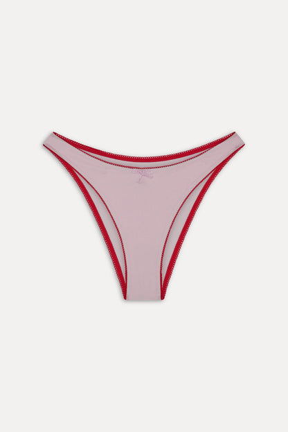 Dove Velvet Bikini Bottom - Velvet Rose | Frankies Bikinis