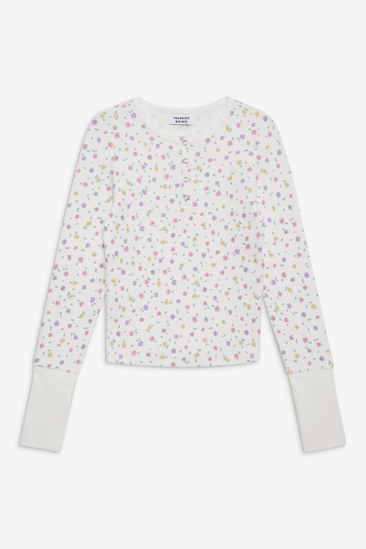 Nate Long Sleeve Thermal Shirt - Picnic Blanket | Frankies Bikinis