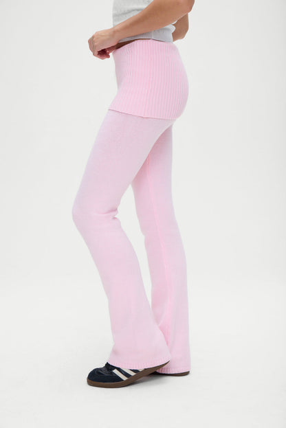 Aimee Knit Pants - Cozy Pink | Frankies Bikinis