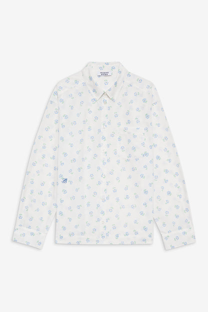 Ralph Long Sleeve Sleep Shirt - Periwinkle | Frankies Bikinis
