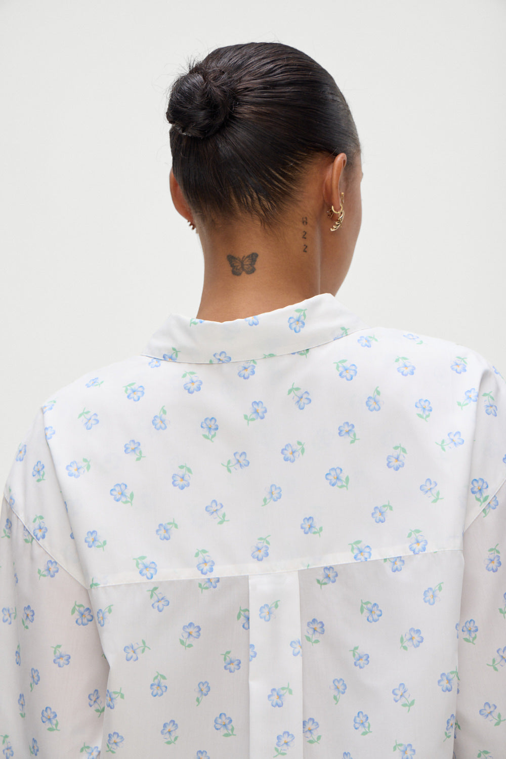 Ralph Long Sleeve Sleep Shirt - Periwinkle | Frankies Bikinis