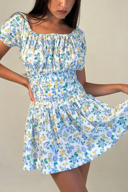 Sadie Mini Dress - Coastal Floral | Frankies Bikinis