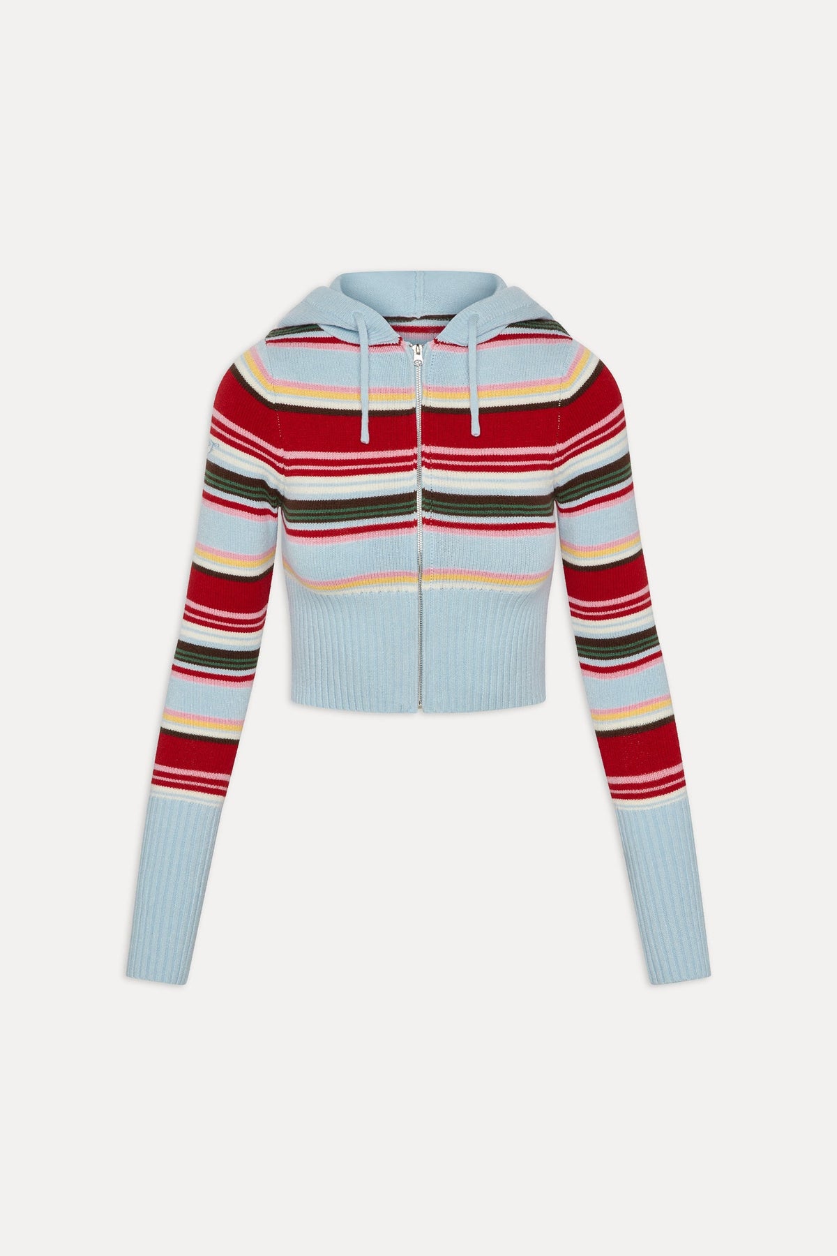 Aimee Zip Up Knit Hoodie - Ocean Ave | Frankies Bikinis