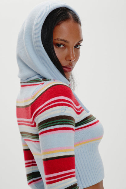 Aimee Zip Up Knit Hoodie - Ocean Ave | Frankies Bikinis