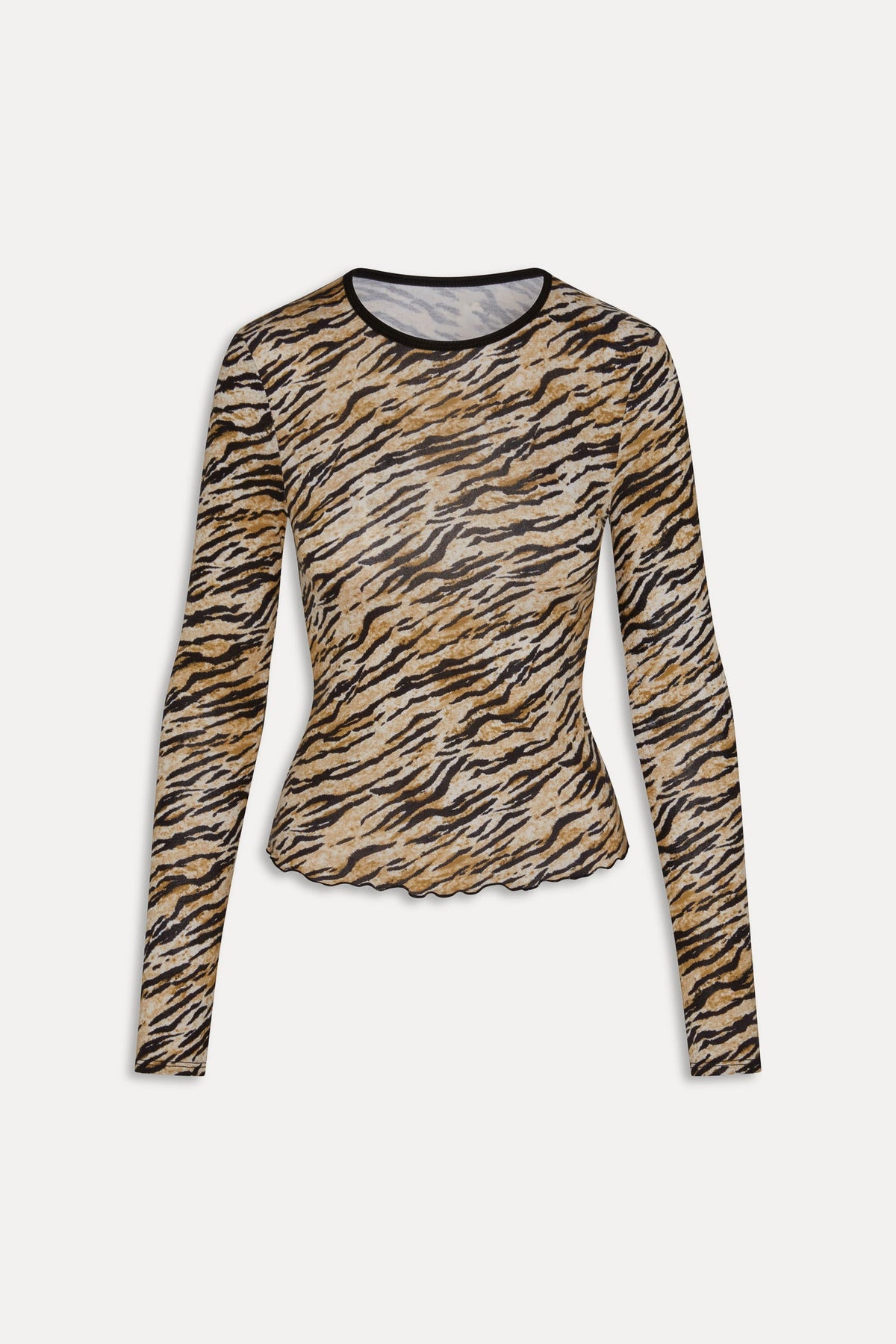 Joy Long Sleeve Sleep Shirt - Tiger | Frankies Bikinis