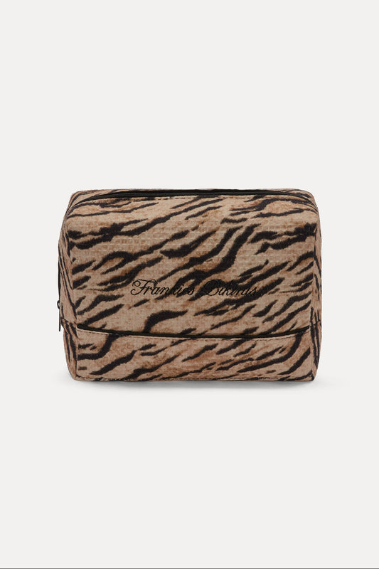 Holiday Cosmetic Bag - Tiger | Frankies Bikinis