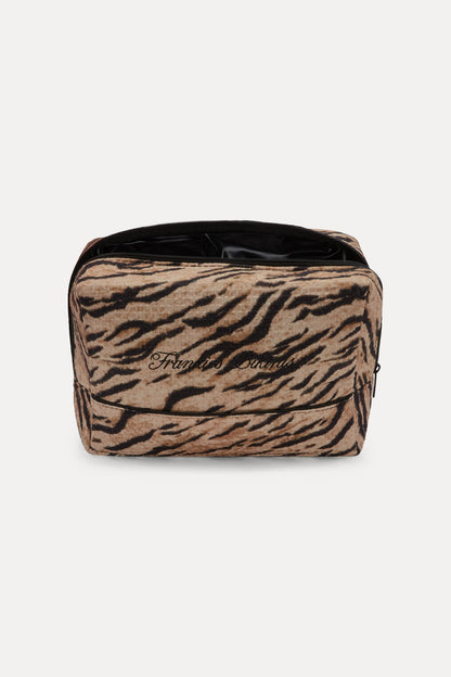 Holiday Cosmetic Bag - Tiger | Frankies Bikinis