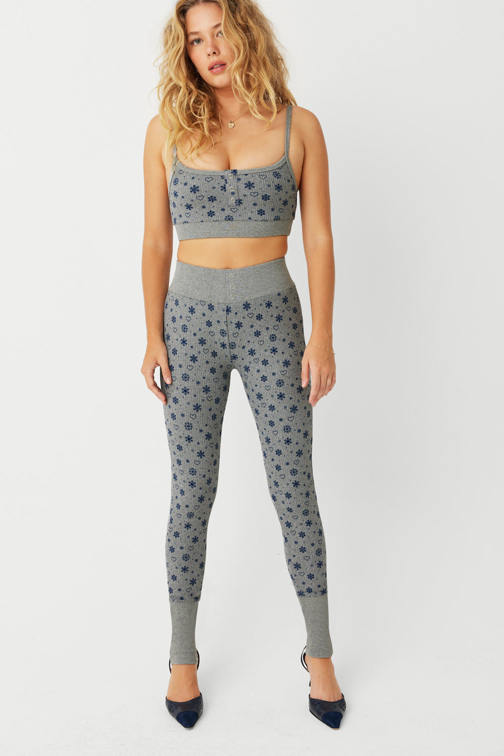 Noelle Waffle Legging - Apres Ski | Frankies Bikinis