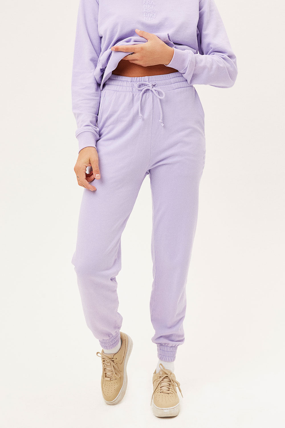 Frank Oversized Sweatpants - Lilac | Frankies Bikinis