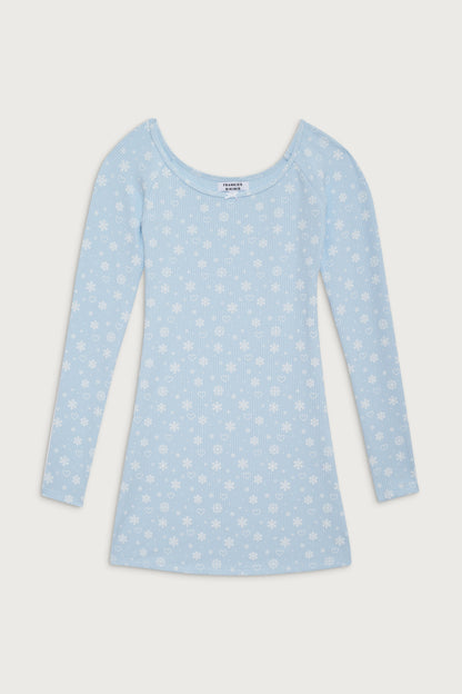 Lumi Waffle Mini Dress - Flurries | Frankies Bikinis