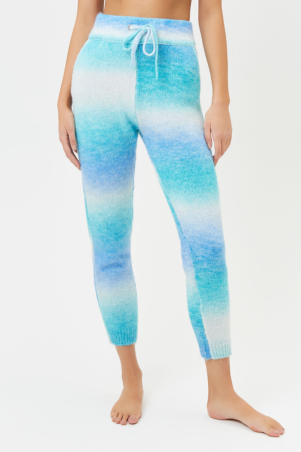 Frank Knit Sweatpants - Blue Horizon | Frankies Bikinis