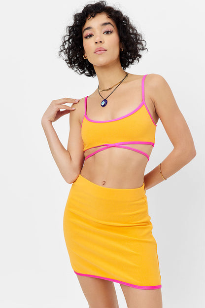 Windward Terry Skirt - Sundown | Frankies Bikinis