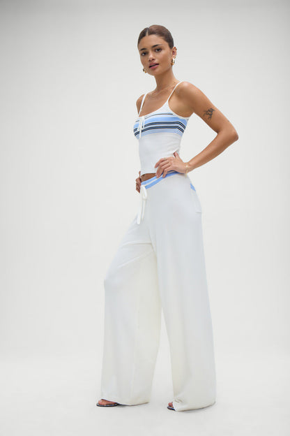 Barrymore Knit Pants - Hampton Stripe | Frankies Bikinis