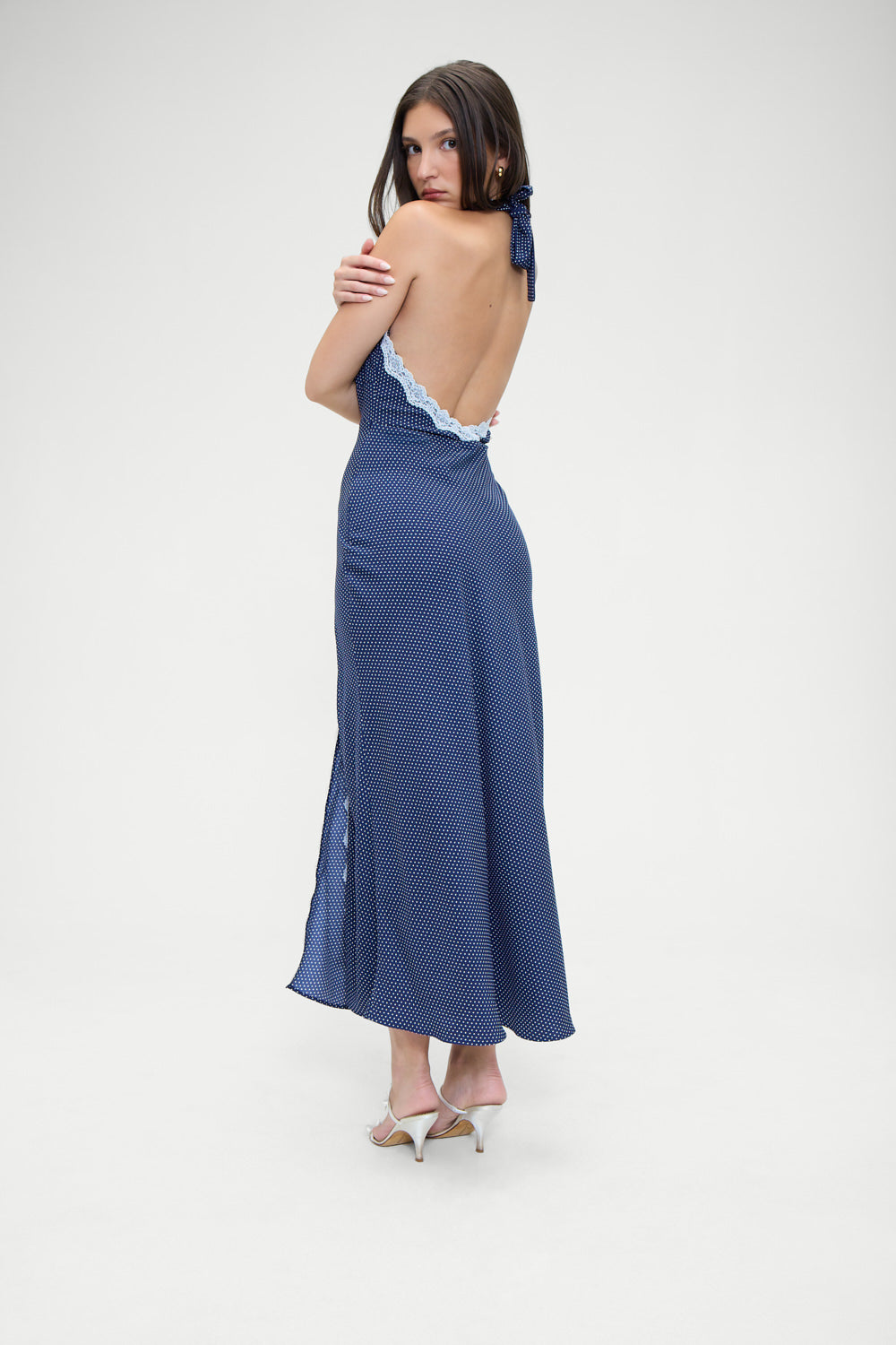 Madeleine Polka Dot Maxi Dress - Dotty | Frankies Bikinis