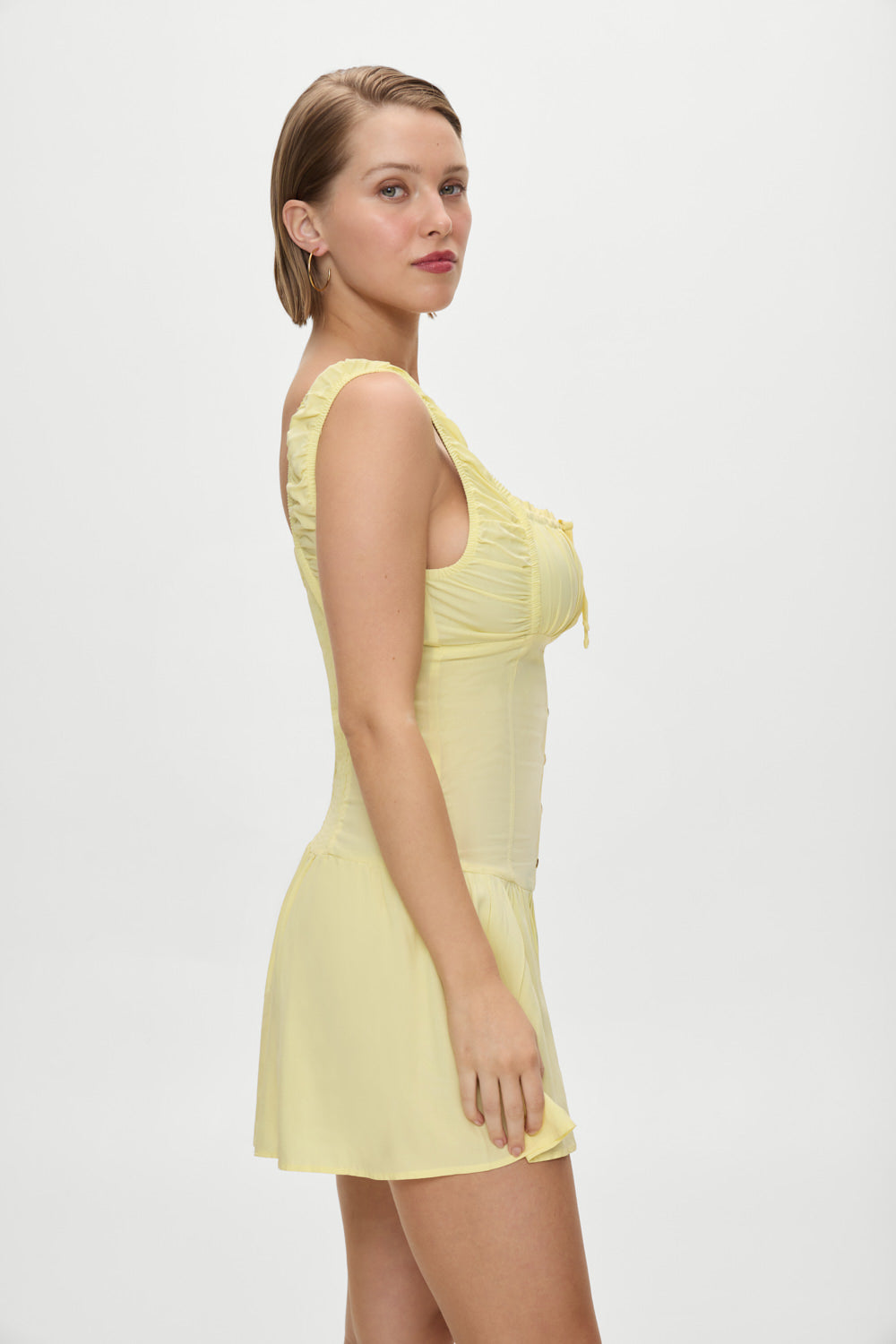Christa Mini Dress - Sunflower | Frankies Bikinis