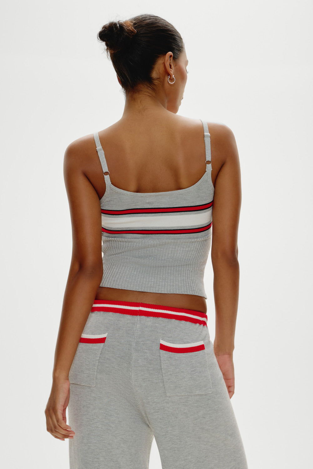 Barrymore Knit Tank Top - Mochi Stripe | Frankies Bikinis