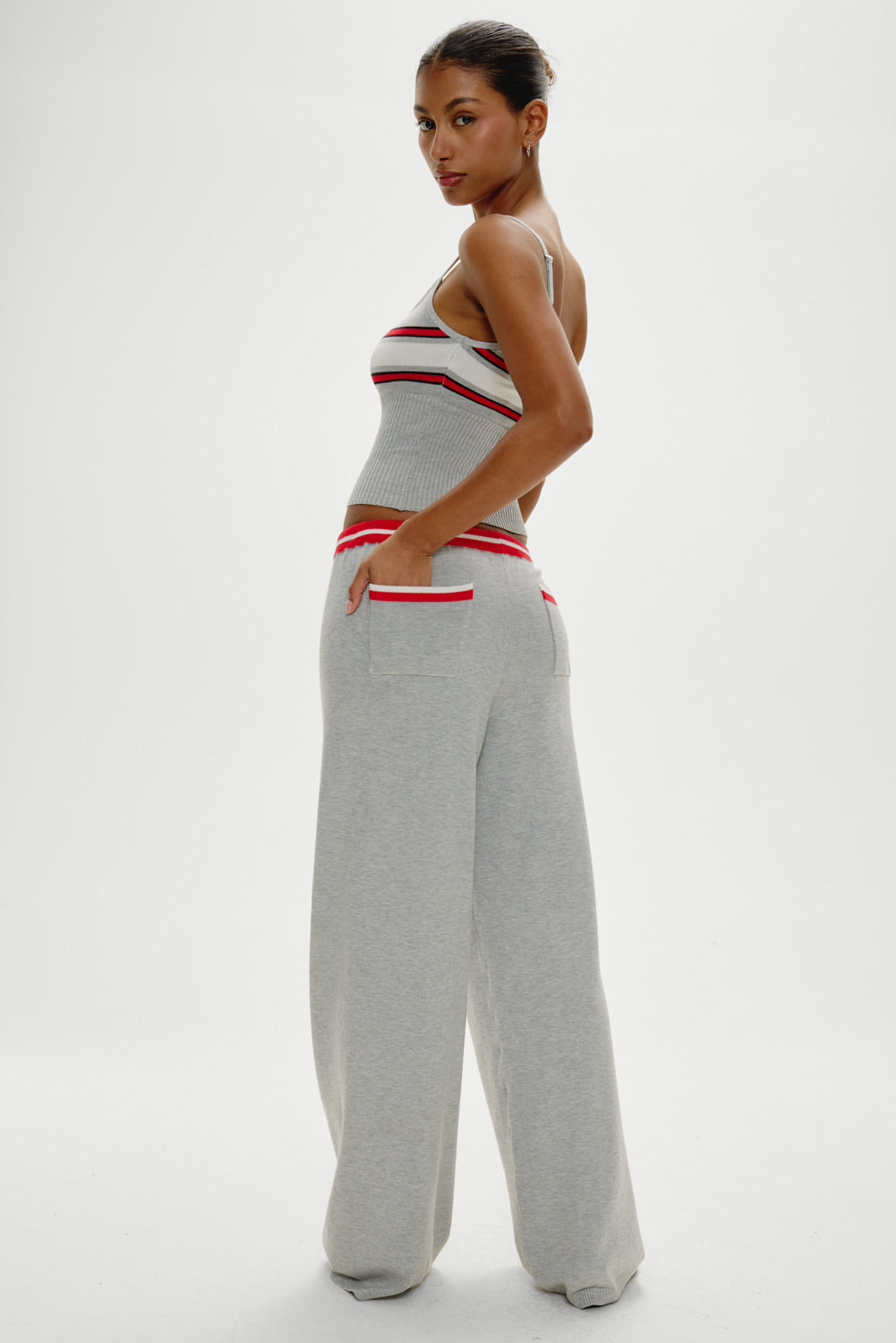 Barrymore Knit Pants - Mochi Stripe | Frankies Bikinis
