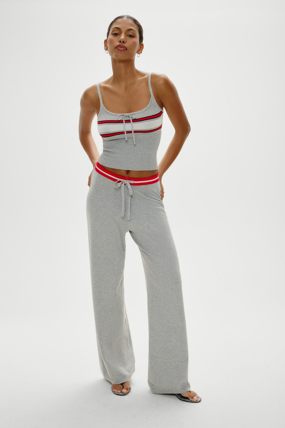 Barrymore Knit Pants - Mochi Stripe | Frankies Bikinis