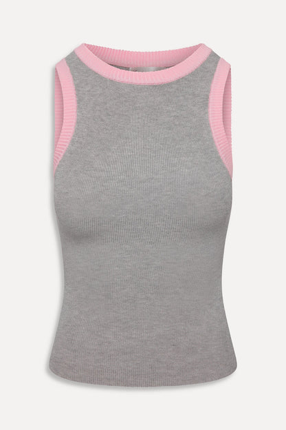 Cuddle Ribbed Tank Top - Mochi | Frankies Bikinis
